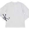 T-Shirt Nordic club maniche lunghe bianca