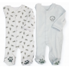 Set 2 pezzi Pigiama a tutina New born.