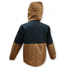 Giubbotti parka nylon ragazzo nero marron