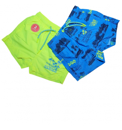 Short bambino da mare doppio pack.