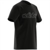 T-shirt nera adidas ragazzo Essentials