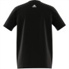 T-shirt nera adidas ragazzo Essentials