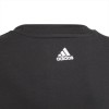 T-shirt nera adidas ragazzo Essentials