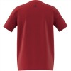 T-shirt adidas rossa ragazzo Essentials rosso