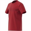 T-shirt adidas rossa ragazzo Essentials rosso