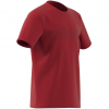 T-shirt adidas rossa ragazzo Essentials rosso