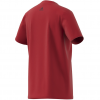 T-shirt adidas rossa ragazzo Essentials rosso