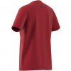 T-shirt adidas rossa ragazzo Essentials rosso