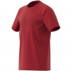 T-shirt adidas rossa ragazzo Essentials rosso