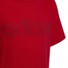 T-shirt adidas rossa ragazzo Essentials rosso