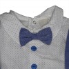 Pagliaccetto "Gentleman Chic" con Papillon Abbinato