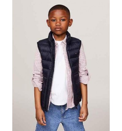 Gilet imbottito TOMMY HILFIGE leggero e aderente Essential.
