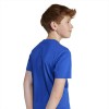 adidas J BL TEE 160, T-Shirt ragazzo blu.