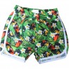 Completo kappa, T-Shirt e shorts mare, Bambino blu floreale.