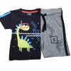 Completini Be Board, bambino t-shirt+pant. blu/grigio*.