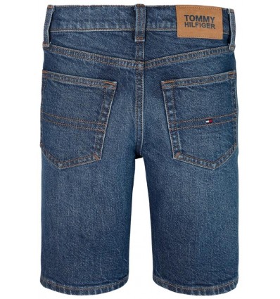 Bermuda jeans tommy hilfiger, ragazzo.