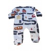 Tutina babybol, bambini in cotone con stampa di macchinine*
