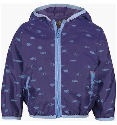 Giubbino leggero losan, bambino nylon fantasia pesciolini*