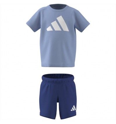 Completino adidasI BL T-SET 160, infant azzurro.