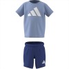 Completino adidasI BL T-SET 160, infant azzurro.