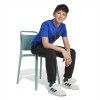 adidas J BL TEE 160, T-Shirt ragazzo blu.