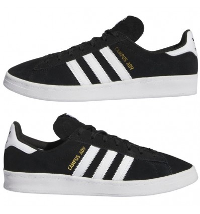 Scarpa campus adidas original, unisex nera - Sneakers basse.