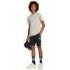 Pantaloncino adidas sportivo, ragazzi nero 3 Strisce Laterali.