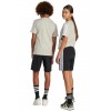 Pantaloncino adidas sportivo, ragazzi nero 3 Strisce Laterali.