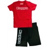 Completo Kappa Junior Sprint – Rosso e Nero