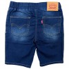 Bermuda Levi's skinny in jeans blu fantasia per ragazzi – Stile moderno e massimo comfort