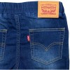Bermuda Levi's skinny in jeans blu fantasia per ragazzi – Stile moderno e massimo comfort