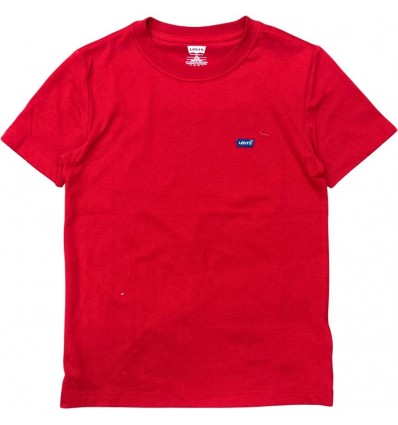 Maglietta Levi's Unisex Bambini Rossa con Logo – Manica Corta