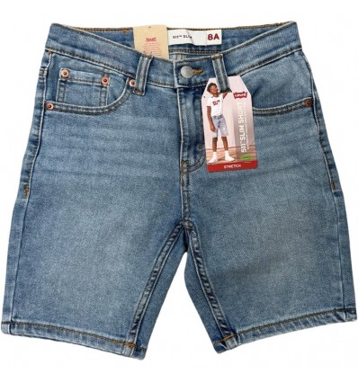 Pantaloncini Levi’s 511 ragazzo in Denim Chiaro – Casual Estivo alla Moda