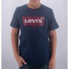 T-shirt blu manica corta con logo LEVI'S