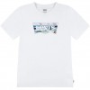 T-shirt Levi's, maglietta bianca junior, stampa estiva, unisex.