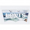 T-shirt Levi's, maglietta bianca junior, stampa estiva, unisex.