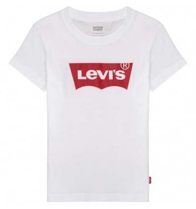 T-shirt Teen Levi's® con Logo Classico – Bianco Fresco per Stile Urban