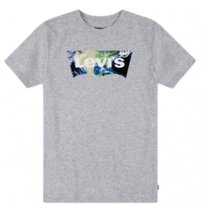 T-shirt Original Style Levi's per Ragazzi – Grigio Grafite con Stampa Iconica