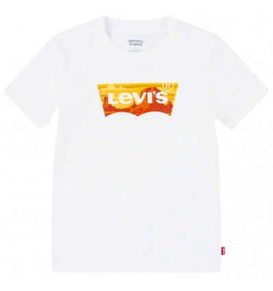 T-shirt stile urban per ragazzi Levi's con stampa pop multicolore