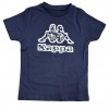 T-shirt Kappa Bambino Blu Navy – Logo Paisley 
