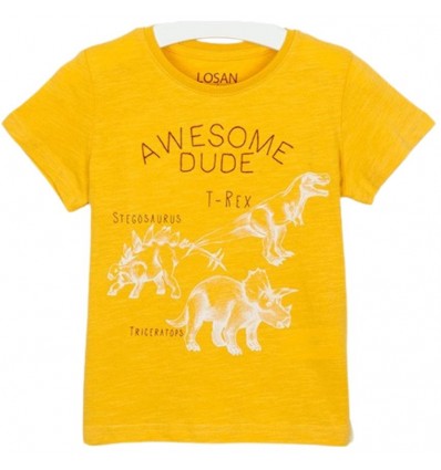 T-shirt baby Losan dinosauri cotone organico - stile e comfort