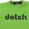 T-shirt Datch Verde Lime per Neonato Moda Baby Estiva con Stile
