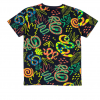 T-Shirt bambino in cotone, Losan con fantasia serpenti T-Shirt bambino