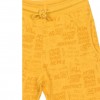 Pantaloncini Gialli da Bambino con Stampa Urban in Cotone Naturale della losan