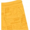 Pantaloncini Gialli da Bambino con Stampa Urban in Cotone Naturale della losan
