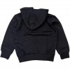 Felpa nera con cappuccio Diesel per ragazzi Comfort e stile mezza stagione