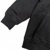 Felpa nera con cappuccio Diesel per ragazzi Comfort e stile mezza stagione