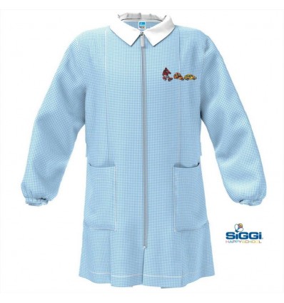 Grembiule asilo bambino SIGGI con zip