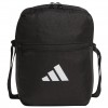 Tracolla Adidas Nera con Dettagli Riflettenti – Organizer Versatile