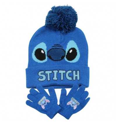 Set Invernale Stitch Bambino – Berretto e Guanti Caldi Disney Originali